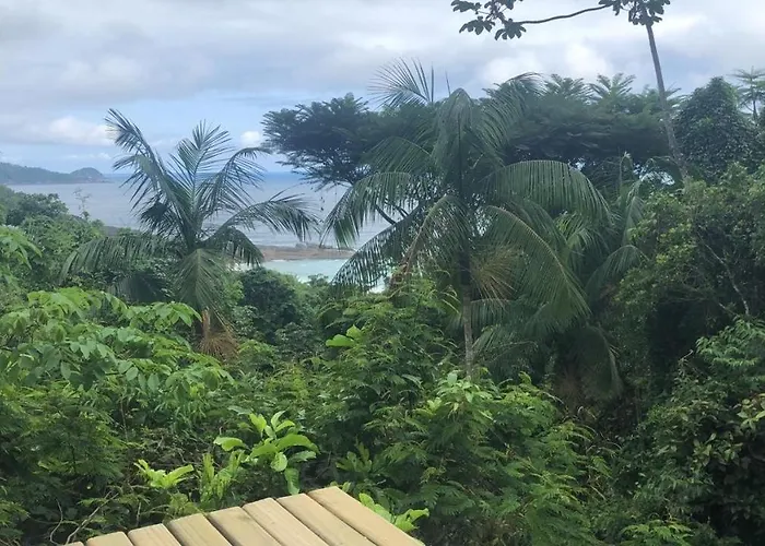 Casa Mar E Montanha 2, Deck Com Vista Para O Mar